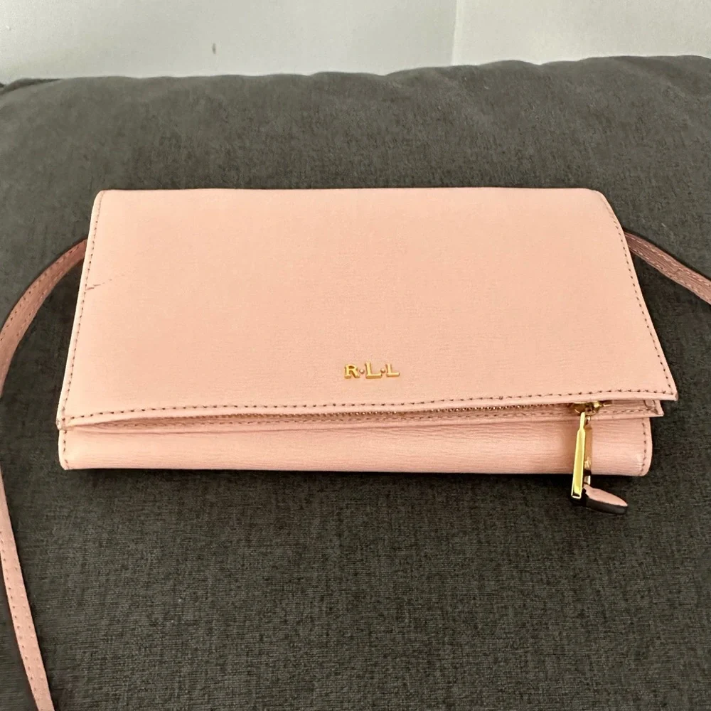 Ralph Lauren crossbody wallet bag - Picture 1 of 6